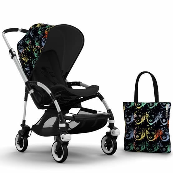Bugaboo Bee3 Andy Warhol Accessory Pack - Marilyn/Black - 5001MAZW01