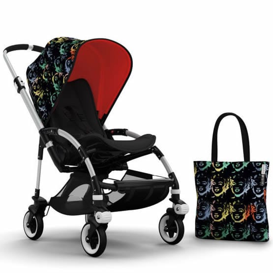 Bugaboo Bee3 Andy Warhol Accessory Pack - Marilyn/Orange - 5001MAOR01
