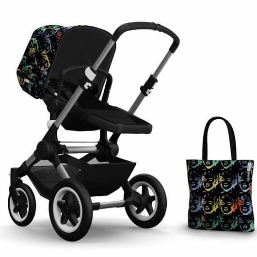 Bugaboo Buffalo Andy Warhol Accessory Pack - Marilyn/Black - 4301MAZW01