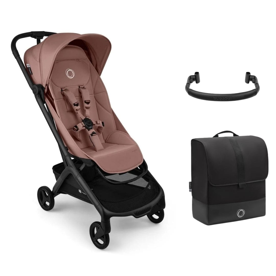 Bugaboo Butterfly 2 Plus Travel Ready Bundle - Dusty Pink
