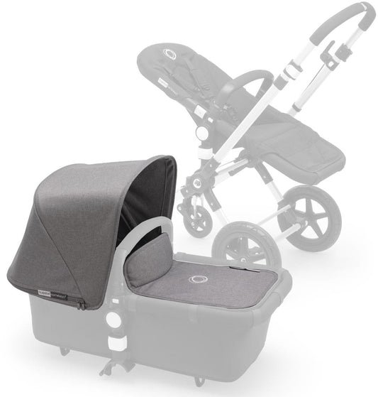 Bugaboo Cameleon 3 Extendable Tailored Fabric Set - Grey Melange