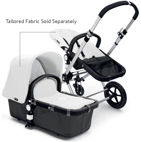 Bugaboo Cameleon3 Stroller Base in Aluminum/Dark Grey