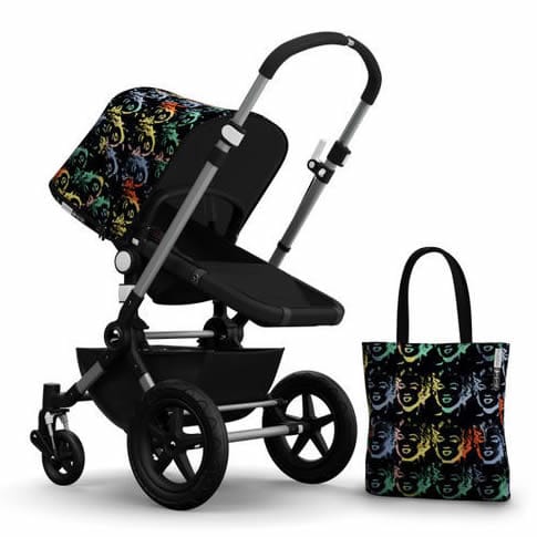 Bugaboo Cameleon3 Andy Warhol Accessory Pack - Marilyn/Black - 2301MAZW01