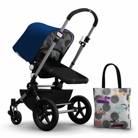 Bugaboo Cameleon3 Andy Warhol Accessory Pack - Royal Blue/Transport - 2301RBTR01