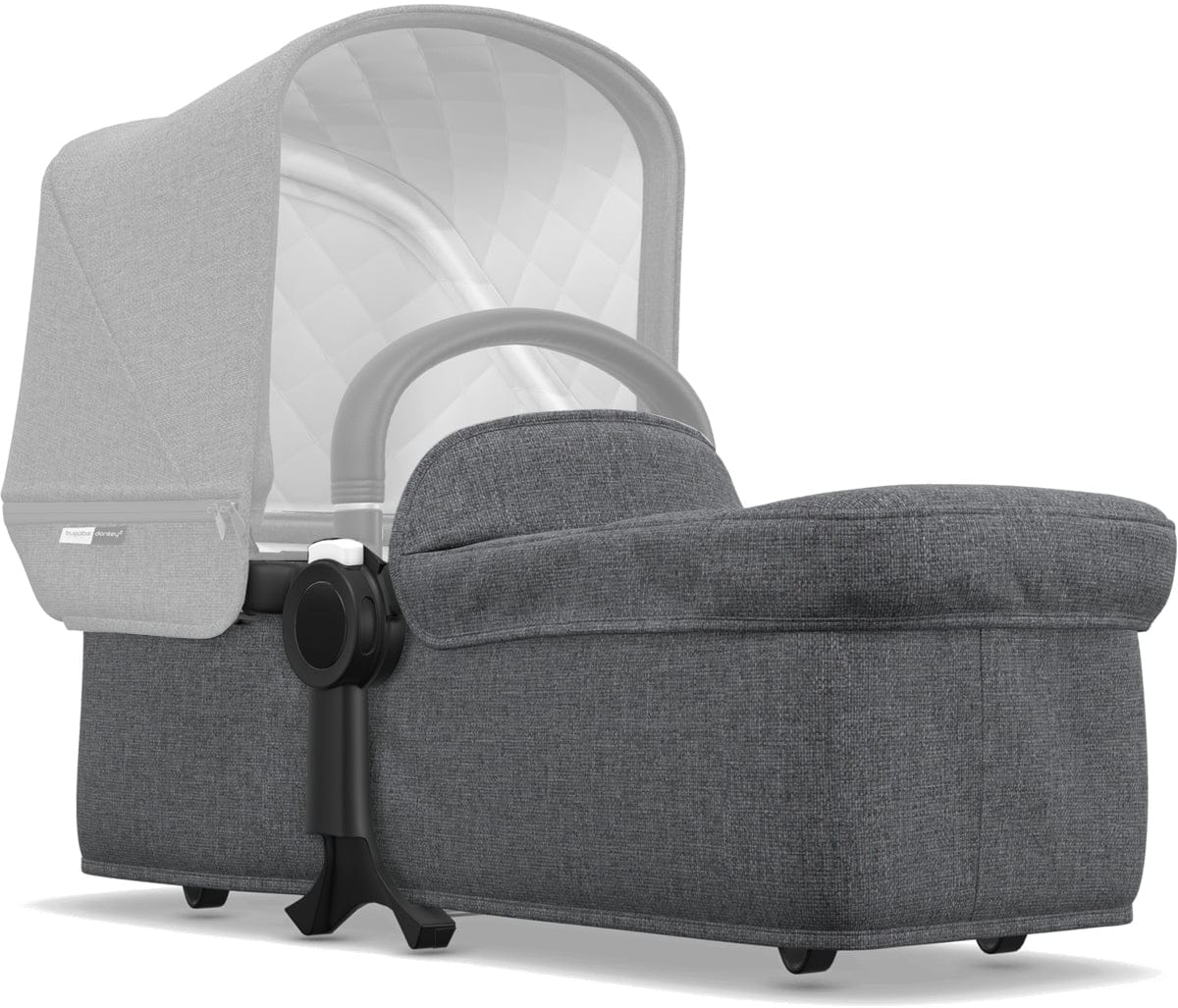 Bugaboo Donkey 2 Classic Bassinet Fabric Complete - Grey Melange - 181116AE01