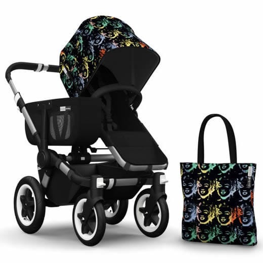 Bugaboo Donkey Andy Warhol Accessory Pack - Marilyn/Black