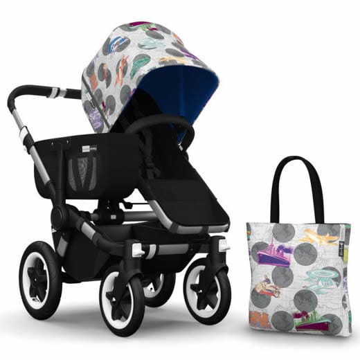 Bugaboo Donkey Andy Warhol Accessory Pack - Transport/Royal Blue - 1801TRRB01