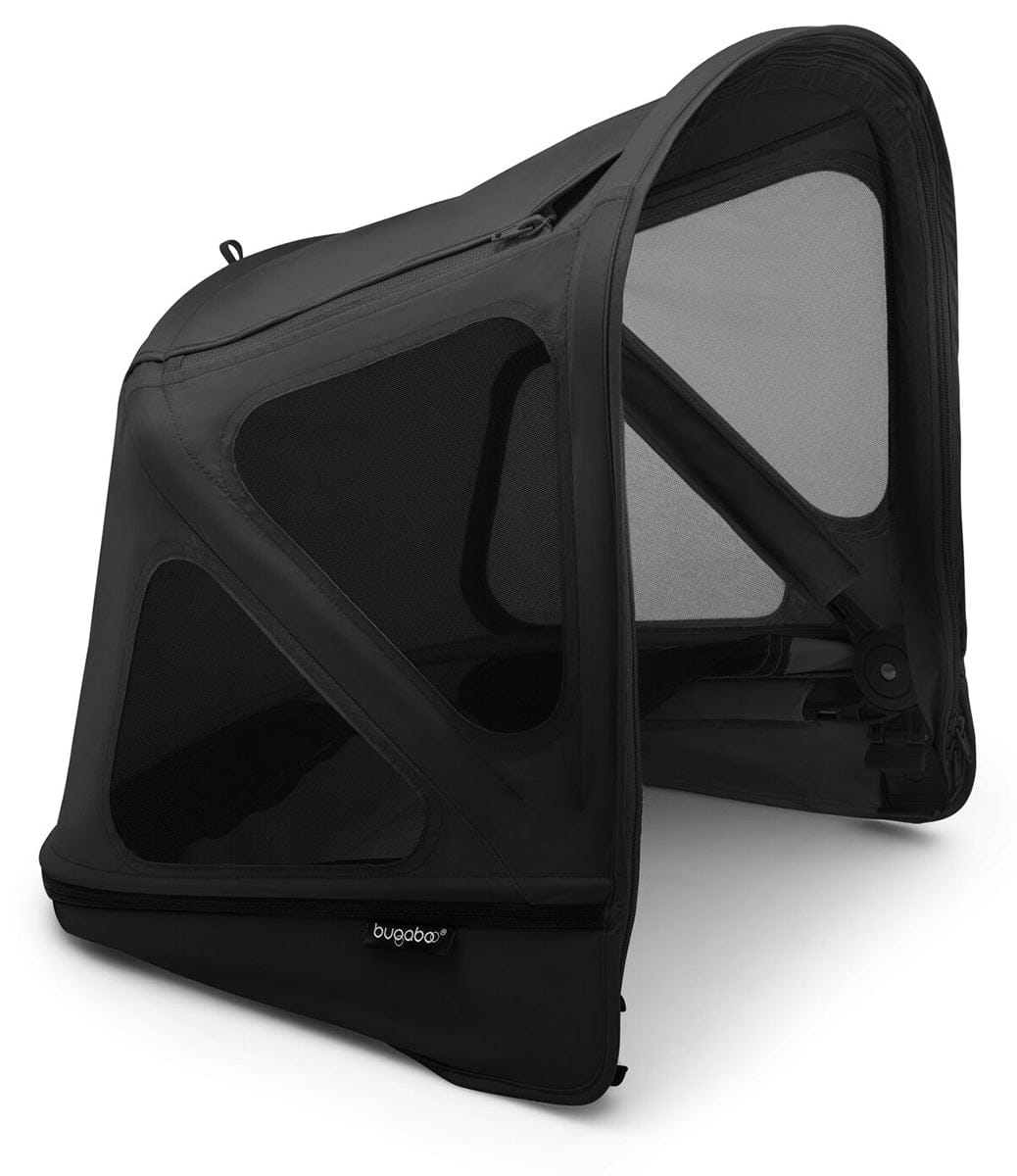 Bugaboo Donkey Breezy Sun Canopy - Midnight Black