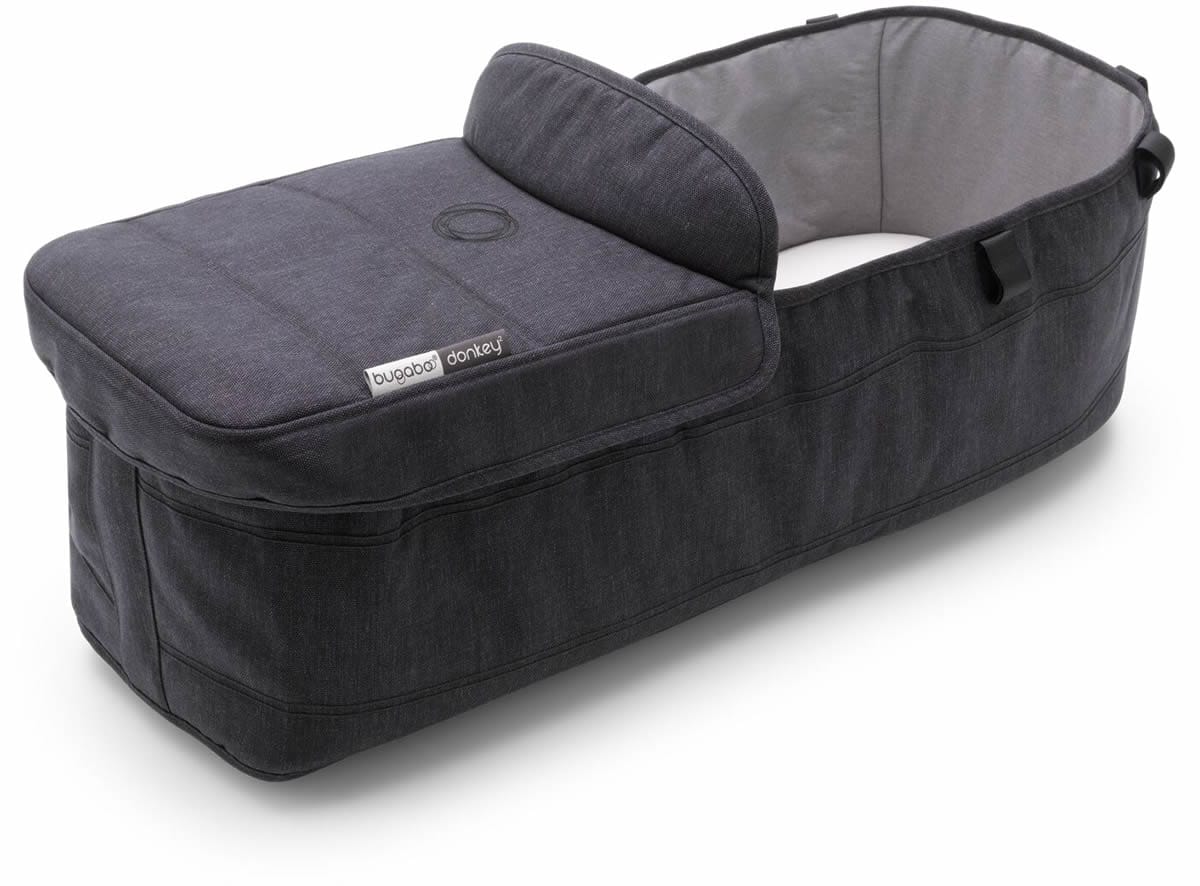 Bugaboo Donkey3 Bassinet Fabric Complete - Mineral Washed Black