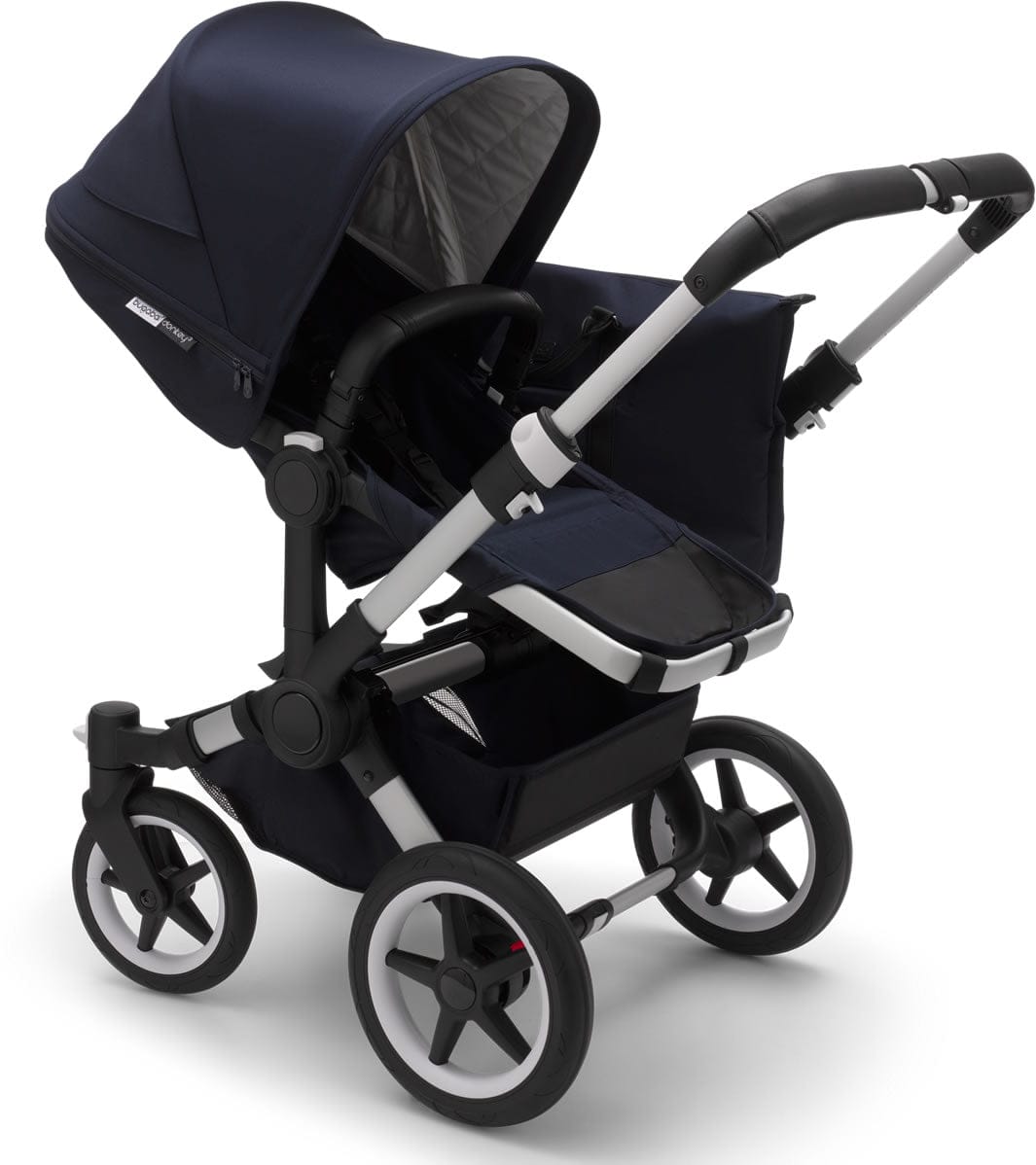Bugaboo Donkey3 Classic Mono Stroller - Aluminum/Dark Navy