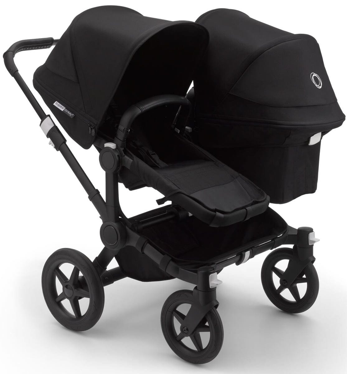 Bugaboo Donkey3 Duo Complete Stroller Bundle - Black/Black
