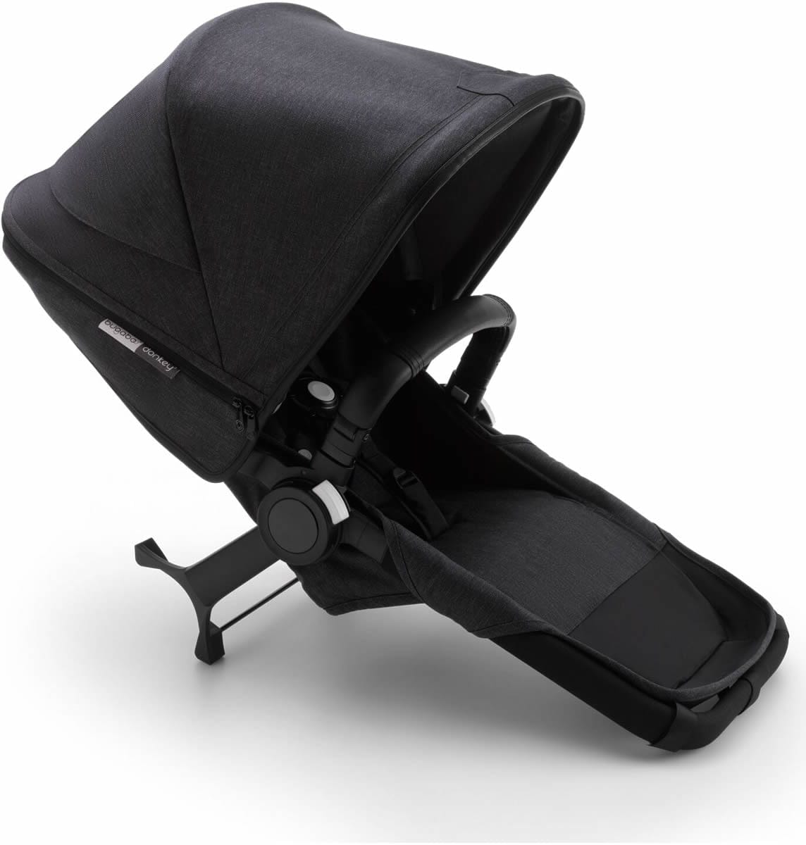 Bugaboo Donkey3 Duo Extension Set - Black/Mineral Washed Black