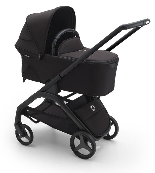 Bugaboo Dragonfly Complete Lightweight Compact Stroller + Bassinet - Black / Midnight Black / Midnight Black - 100176034