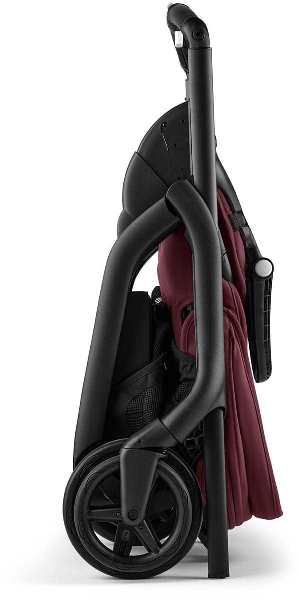 Bugaboo Dragonfly Complete Lightweight Compact Stroller - Black / Dark Cherry / Dark Cherry - 100176085