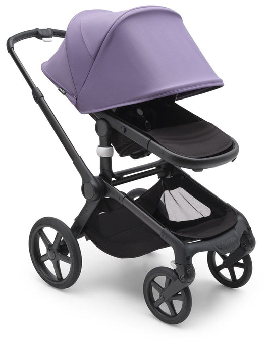 Bugaboo Fox 5 Complete Stroller Bundle - Graphite / Grey Melange / Astro Purple - 100051035-100167015