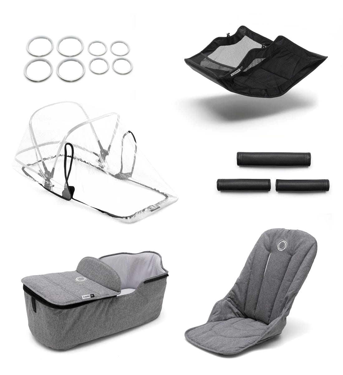 Bugaboo Fox Style Set - Grey Melange