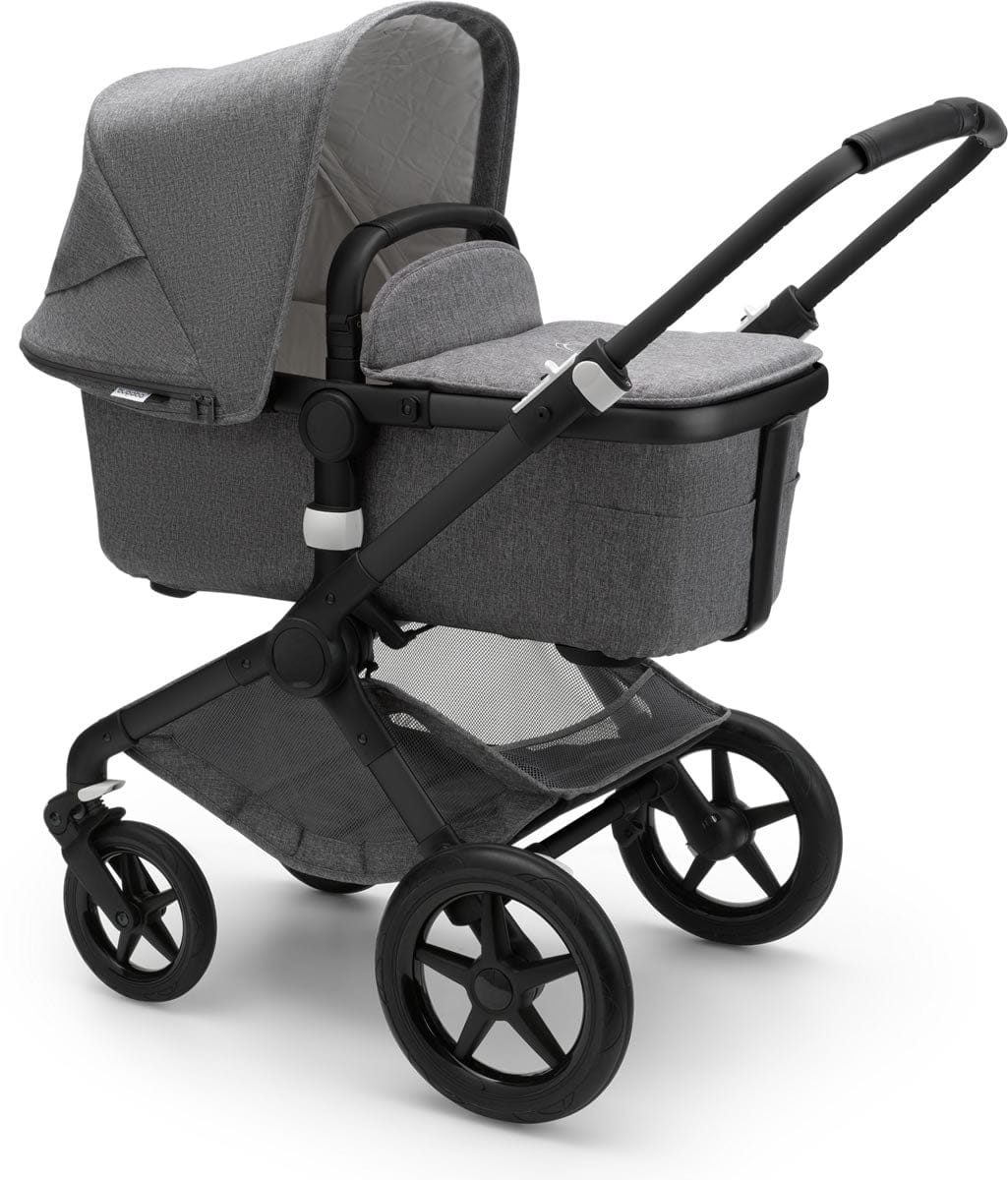 Bugaboo Fox2 Complete Stroller - Classic - Black/Grey Melange