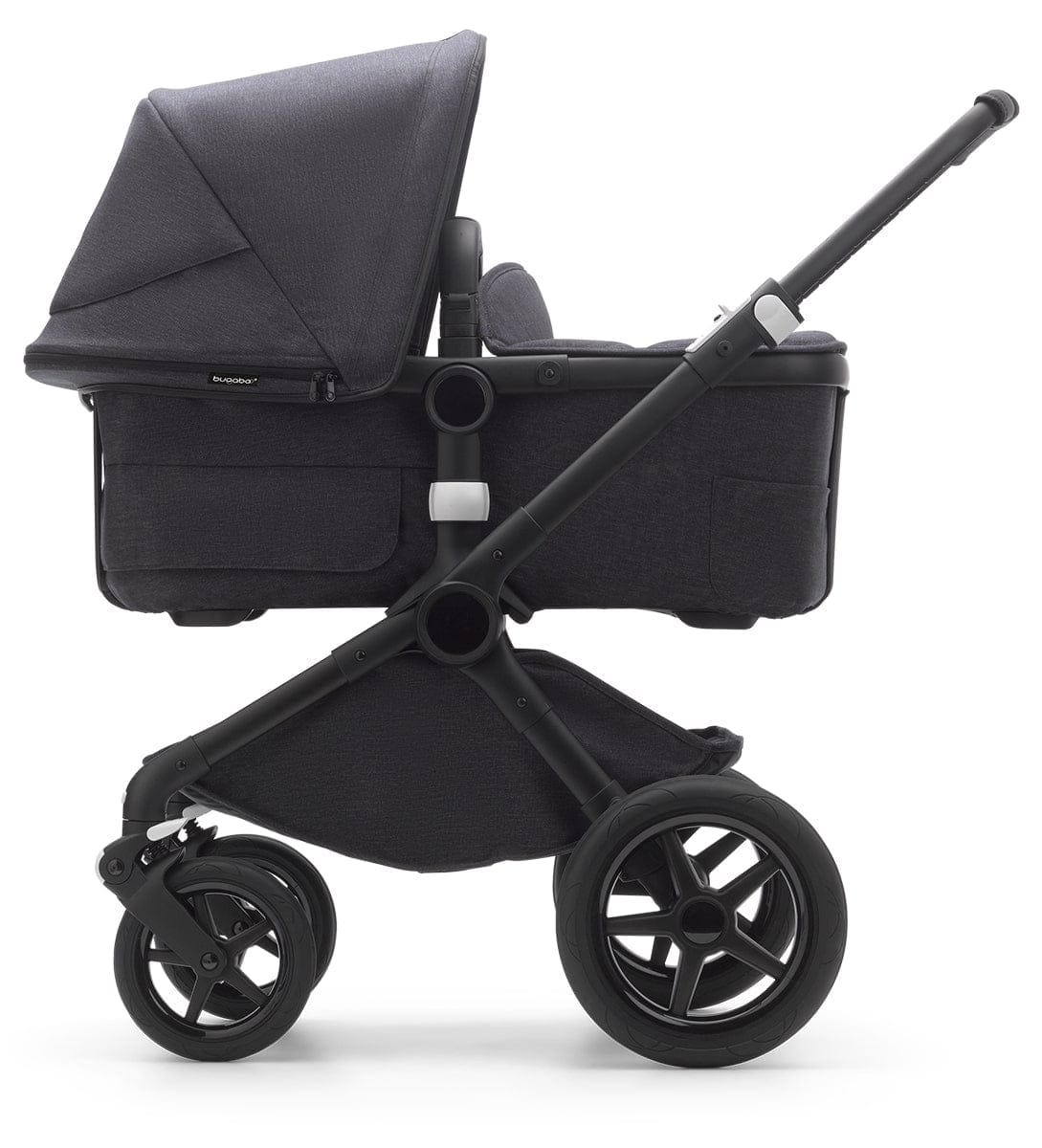 Bugaboo Fox3 Mineral Complete Stroller (One Box) - Black / Washed Black