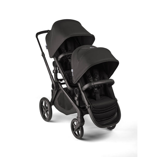 Bugaboo Kangaroo Double Seat Stroller - Black / Midnight Black / Midnight Black - 100506003-100281022