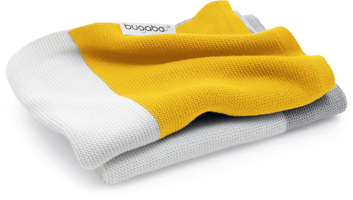 Bugaboo Light Cotton Blanket - Bright Yellow Multi