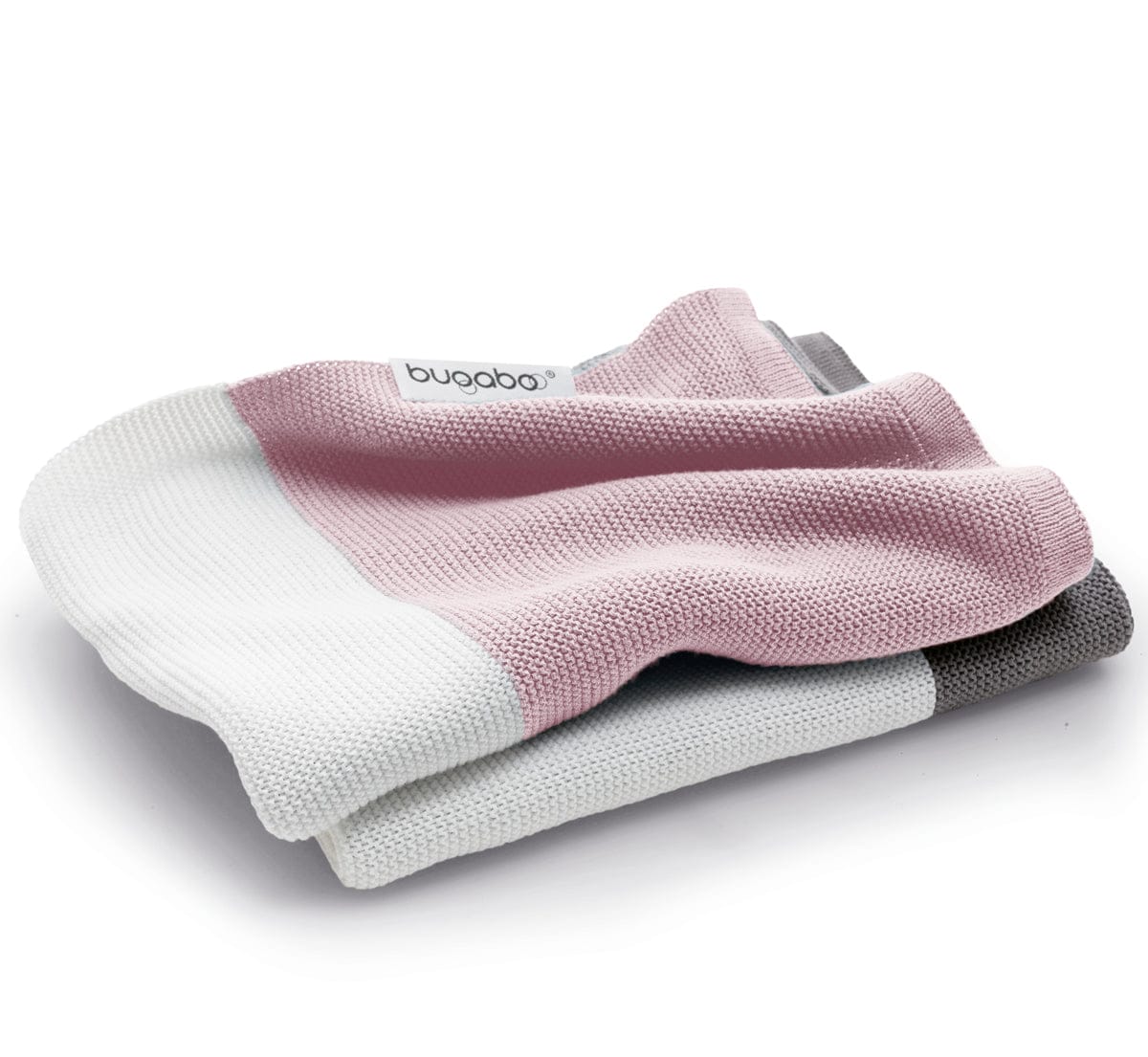 Bugaboo Light Cotton Blanket - Soft Pink Multi - 80152SP01