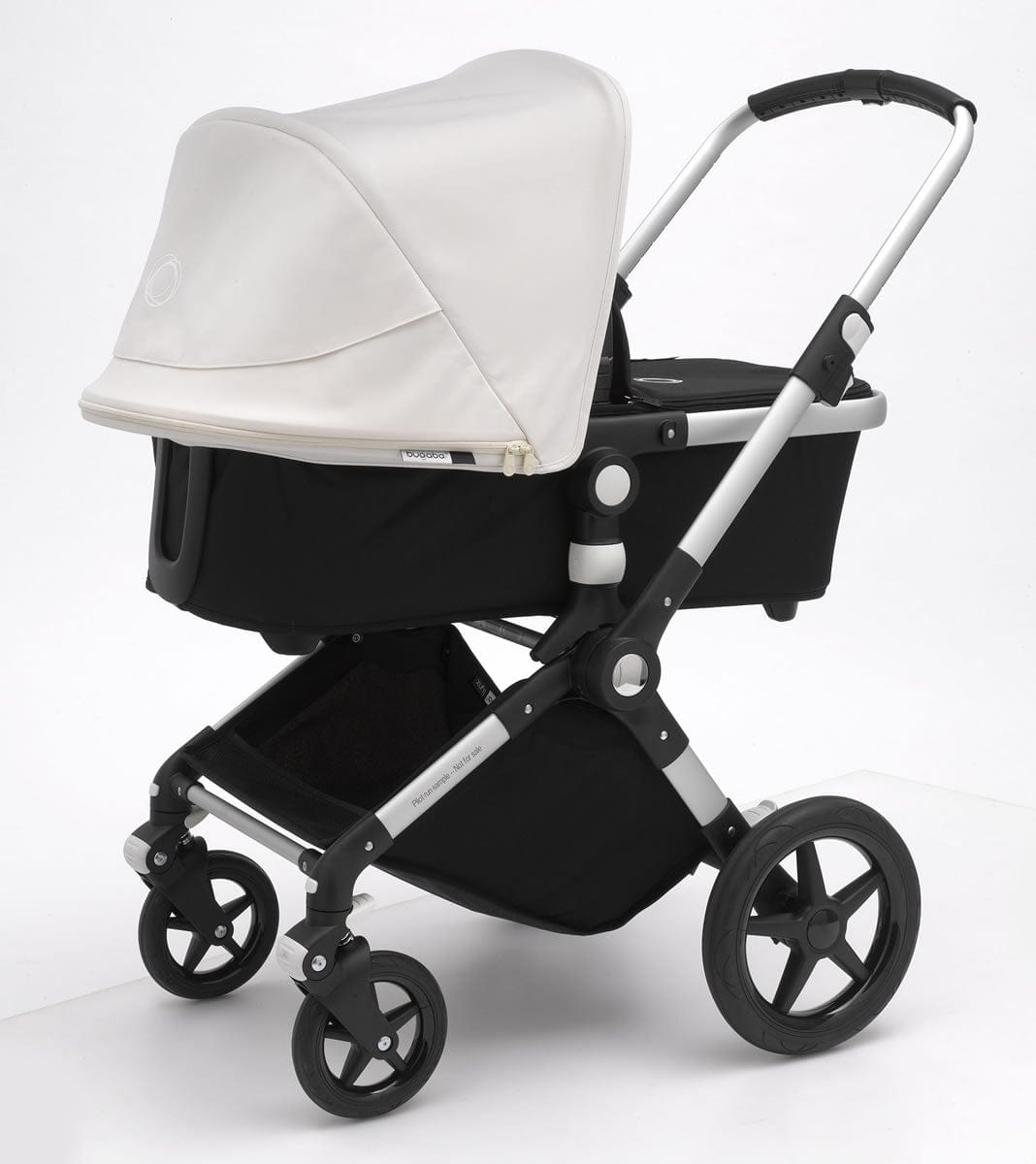 Bugaboo Lynx Complete Stroller - Aluminum/Black/Fresh White - 231350BW01
