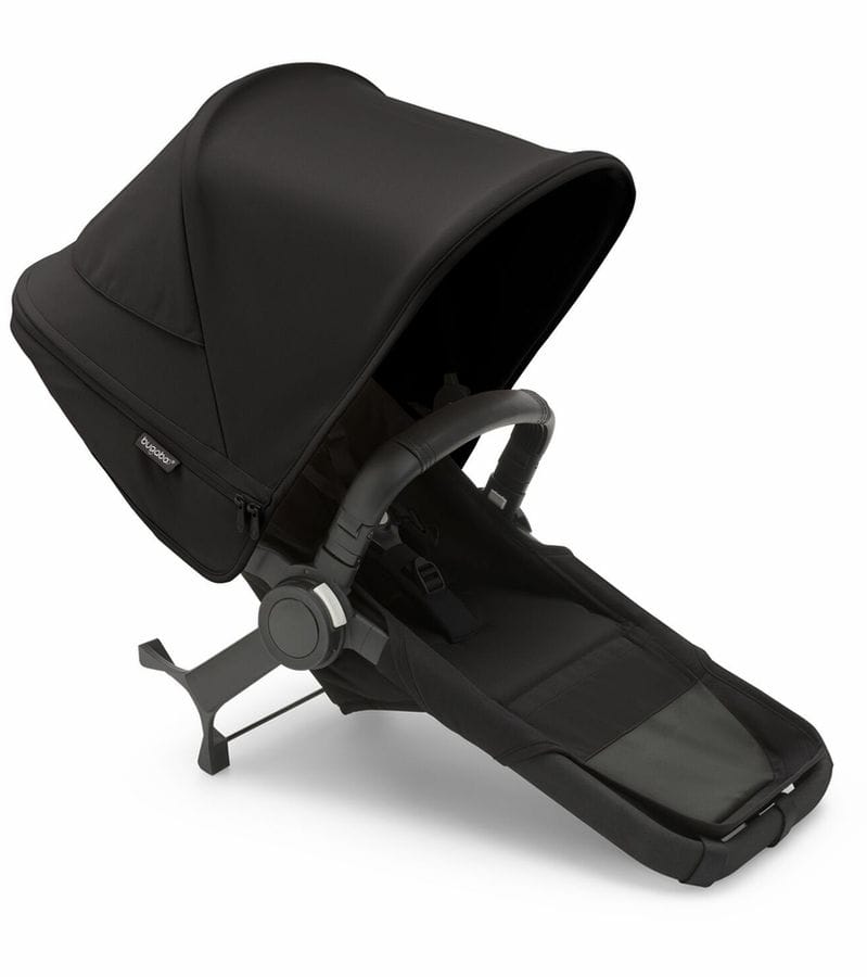 Bugaboo OPEN BOX Donkey 5 Duo Extension Complete - Midnight Black / Midnight Black - 100001037-ob