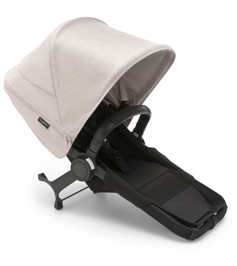 Bugaboo OPEN BOX Donkey 5 Duo Extension Complete - Midnight Black / Misty White - 100001036-ob