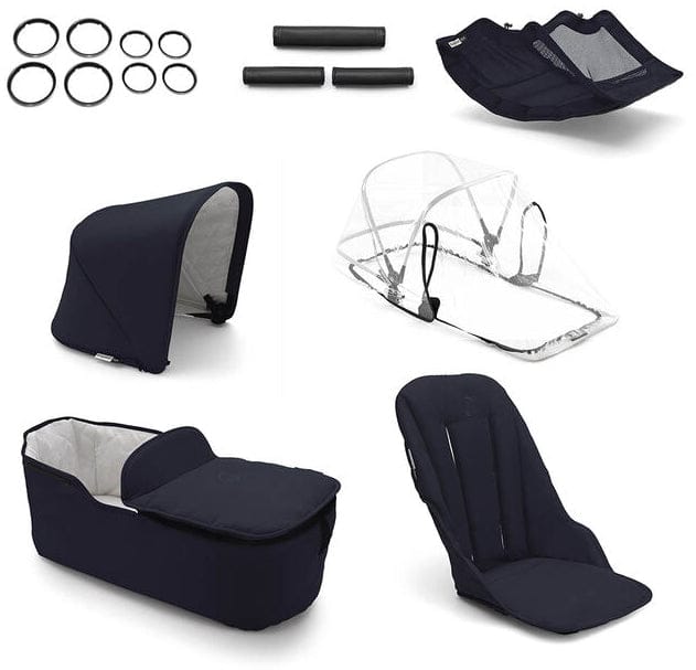 Bugaboo OPEN BOX Fox Classic Style Set Complete - Dark Navy - 230255AA01-OB