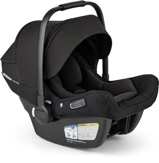 Bugaboo Turtle Air Shield By Nuna Infant Car Seat + Base - Black - 400016001
