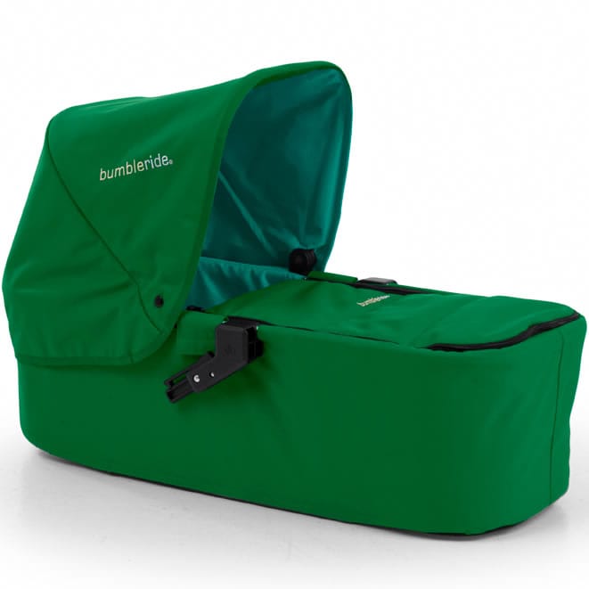 Bumbleride Indie Twin Carrycot in Green Papyrus