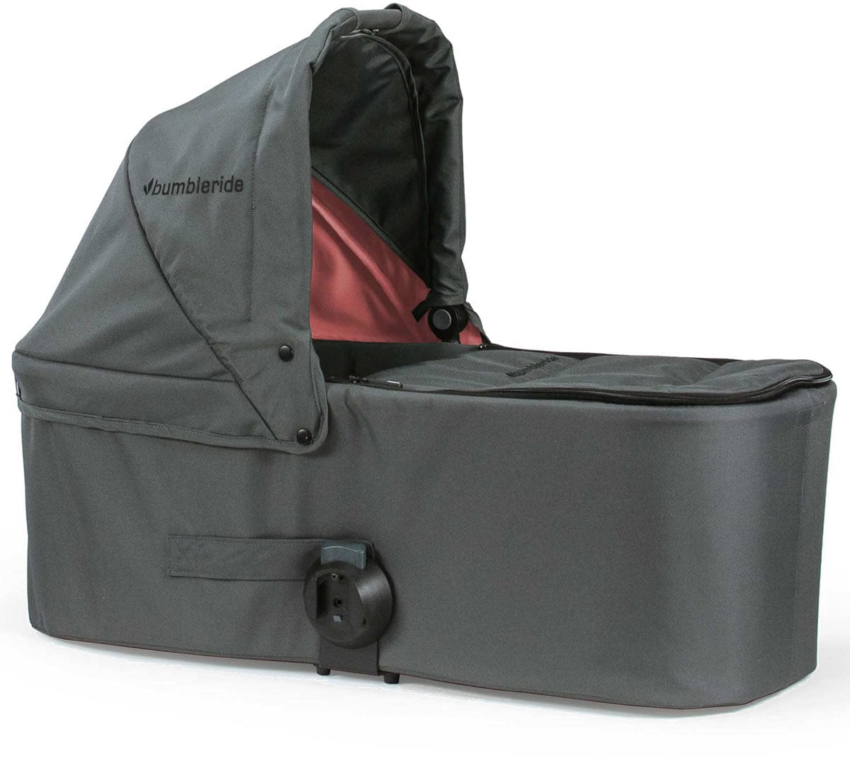 Bumbleride Indie Twin Bassinet - Dawn Grey Coral