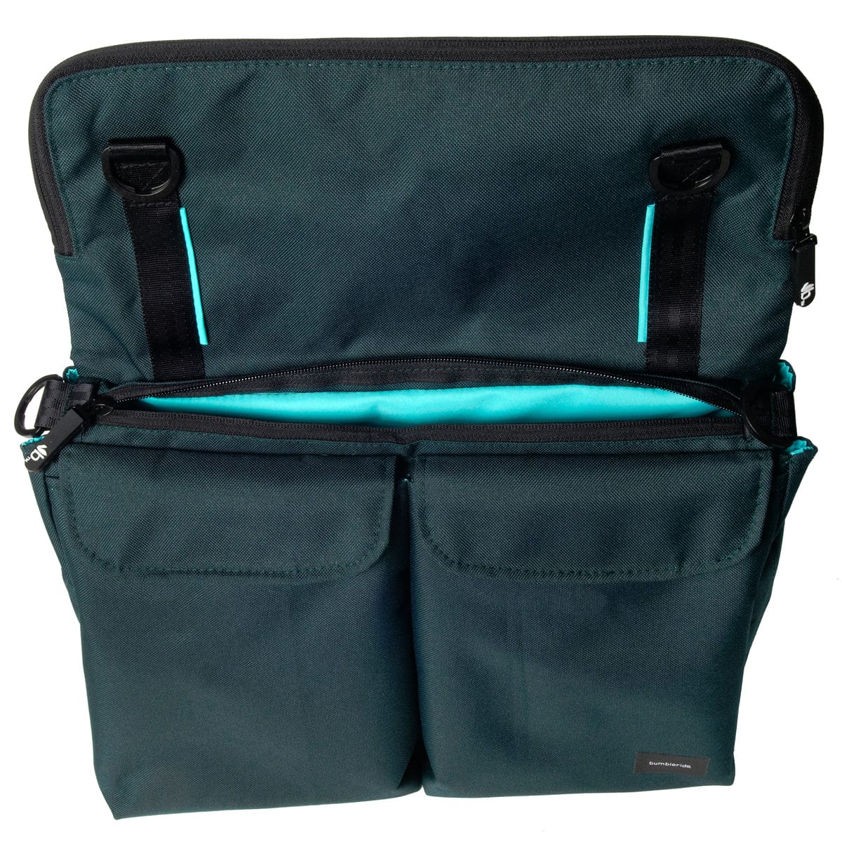 Bumbleride Diaper Bag - Lotus Blue (Blue Lining) - DB-88LB