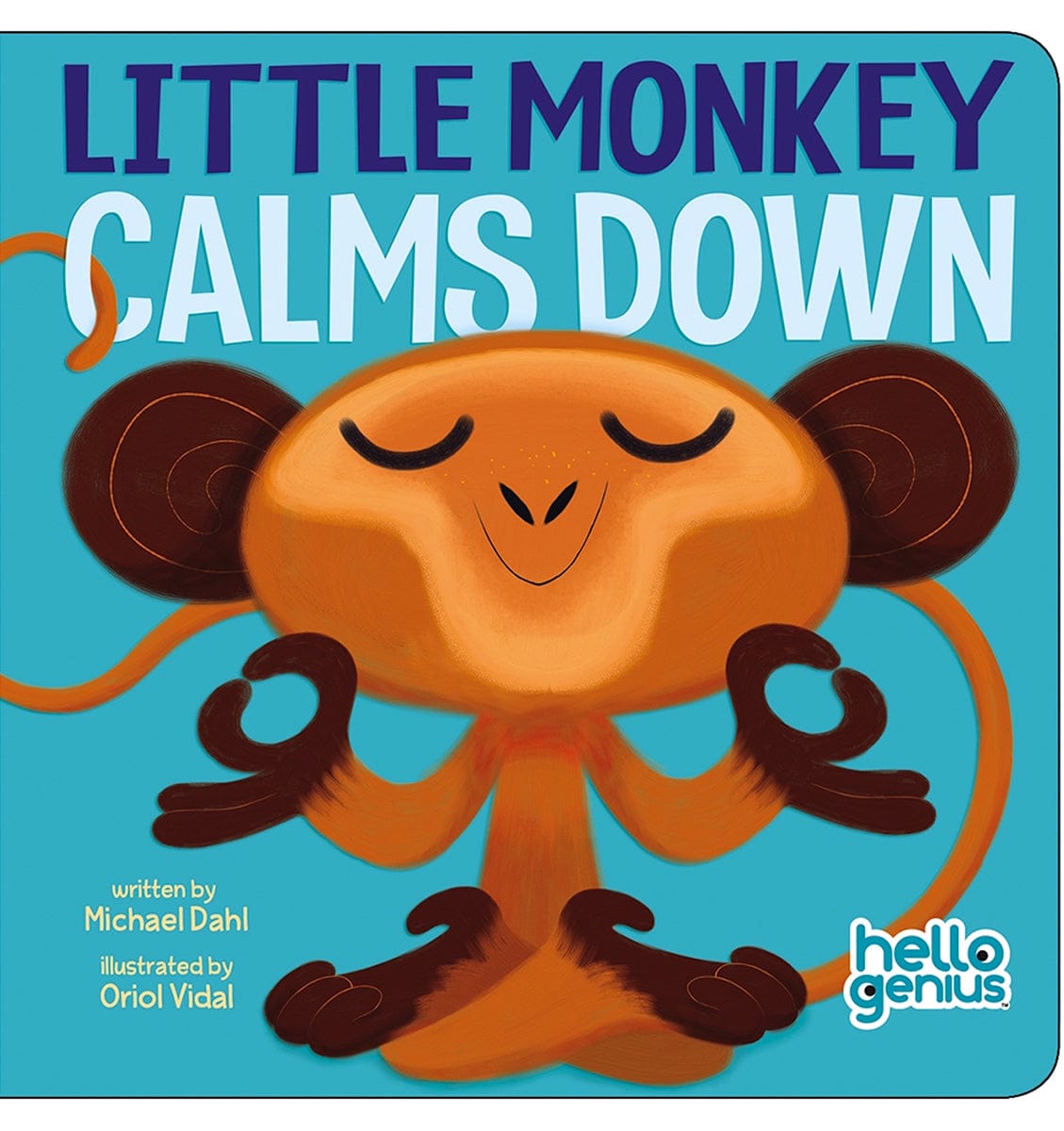 Capstone Hello Genius Board Book - Little Monkey Calms Down