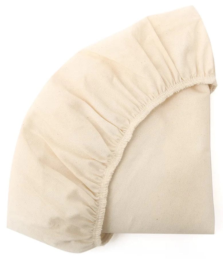 Charlie Crane Fitted Sheet for KUKO Moses Basket and KUMI Crib - Milk - KUKO-KUMI-SH-MILK