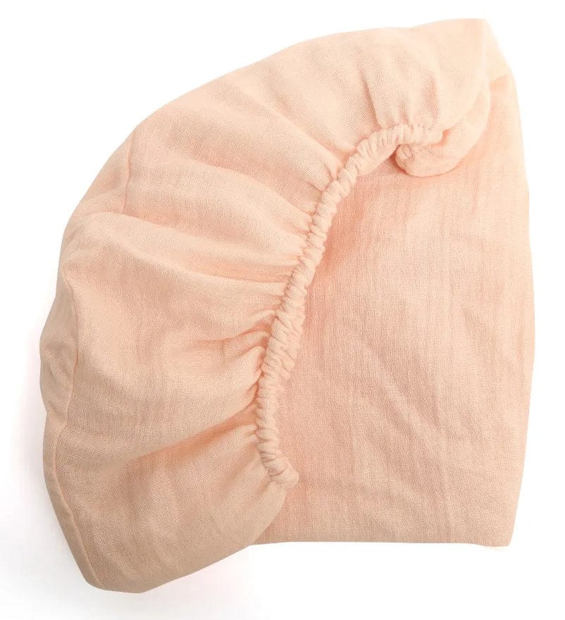 Charlie Crane Fitted Sheet for KUKO Moses Basket and KUMI Crib - Nude - KUKO-KUMI-SH-NUDE