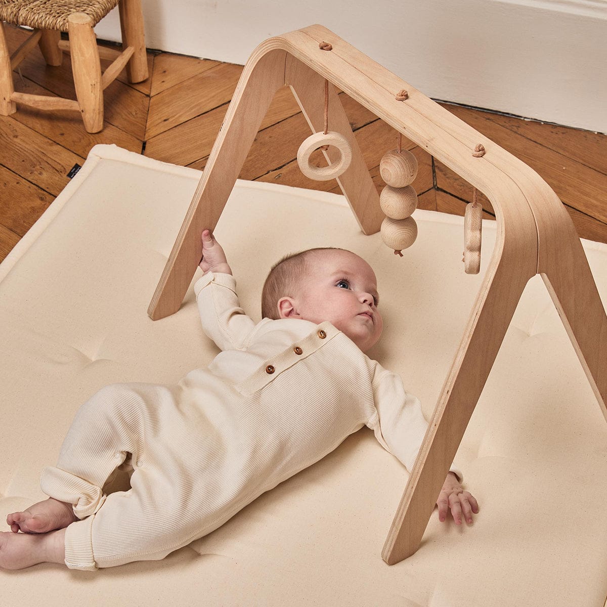 Charlie Crane NAHO Activity Arch + Wooden Toys - NAHO-WOOD-TOYS-KIT