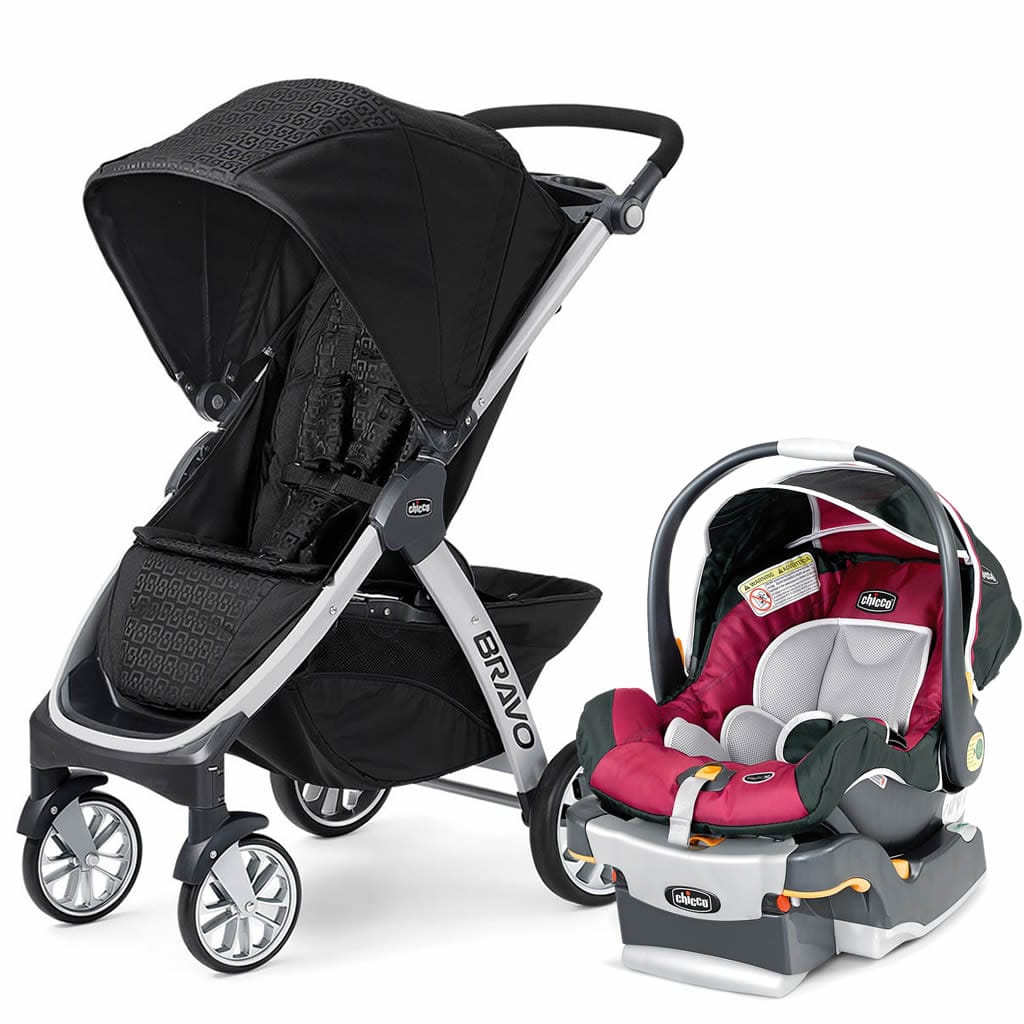 Chicco Bravo & Keyfit Trio Travel System - Ombra / Aster