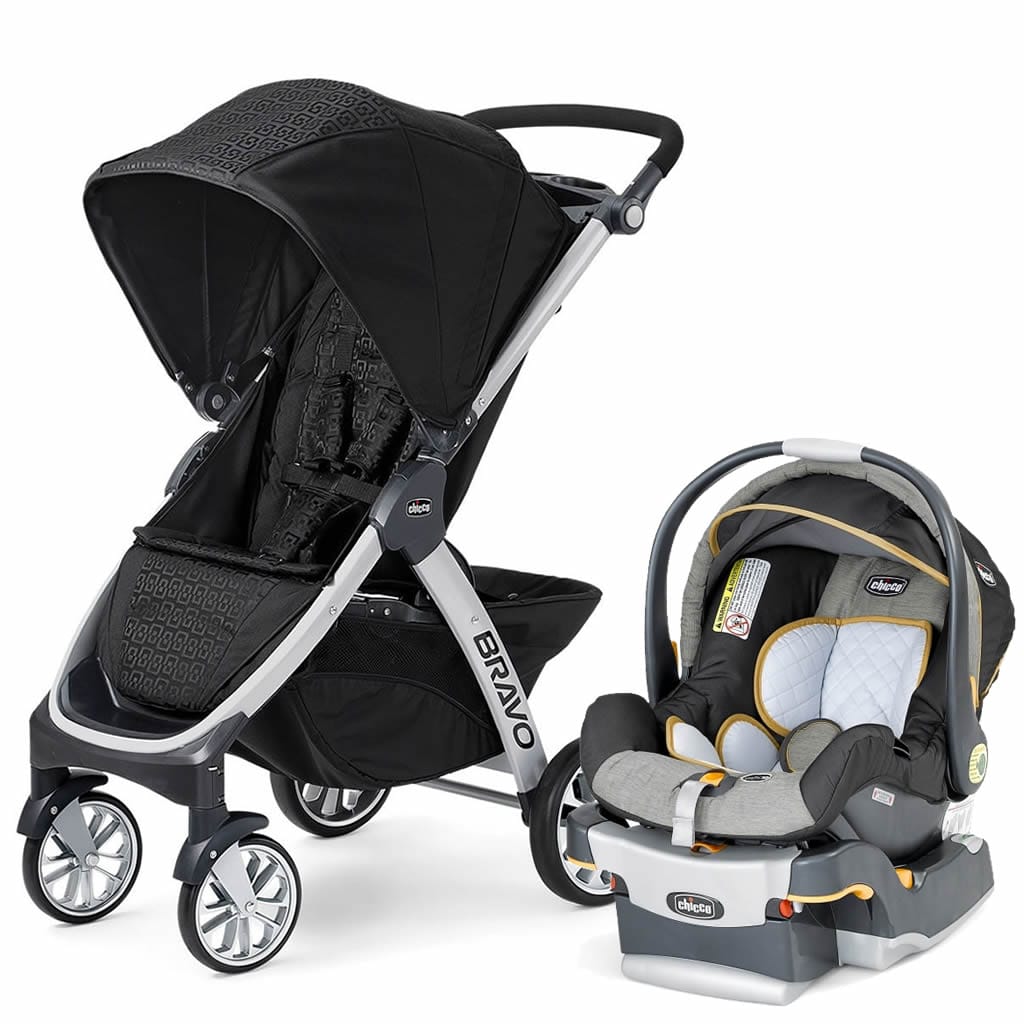 Chicco Bravo & Keyfit Trio Travel System - Ombra / Sedona