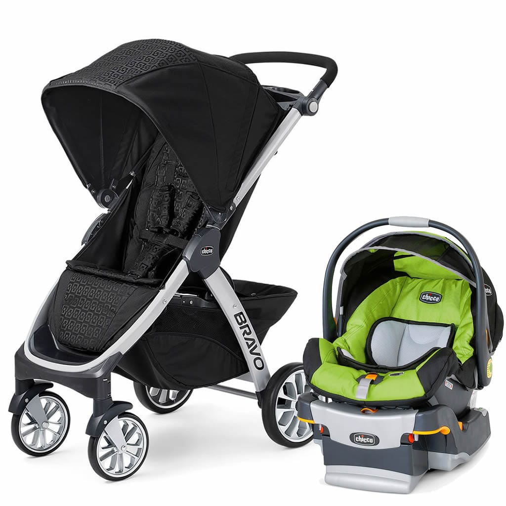 Chicco Bravo & Keyfit Trio Travel System - Ombra / Surge