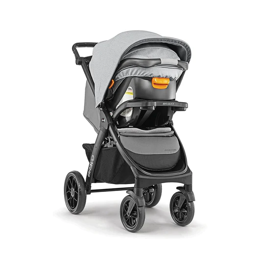 Chicco Bravo LE Trio Travel System - Driftwood
