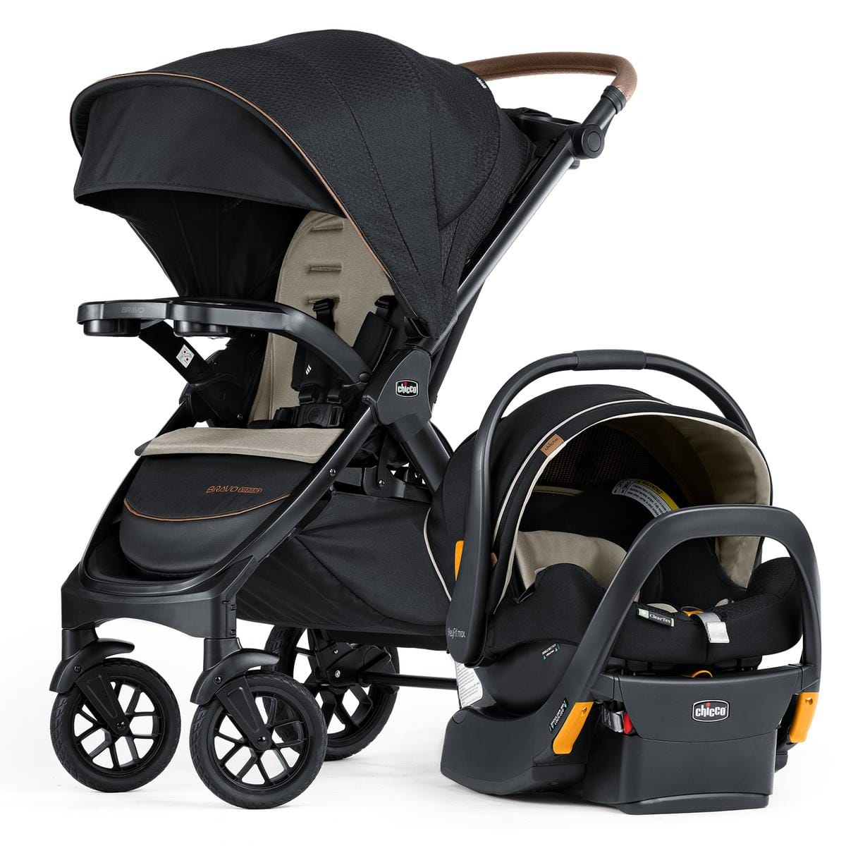 Chicco Bravo Primo ClearTex Travel System