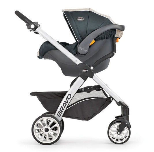Chicco Bravo Trio Travel System - Lilla - 04079095670070