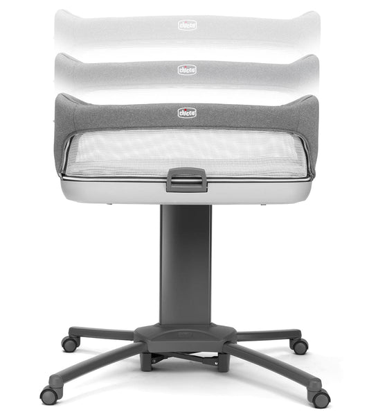 Chicco Close To You Bedside Bassinet - Heather Grey - 00079642400070