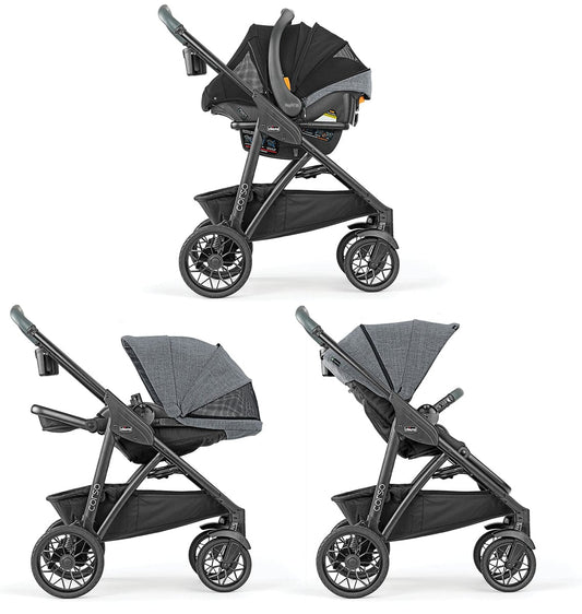 Chicco Corso Primo ClearTex Travel System - Aspen - 04087010350070