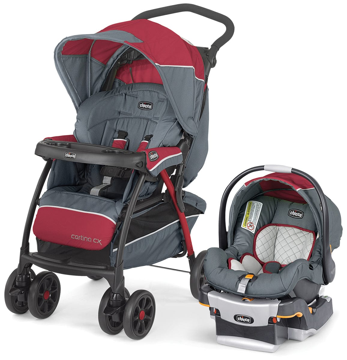 Chicco 2018 Cortina CX Travel System - Lava