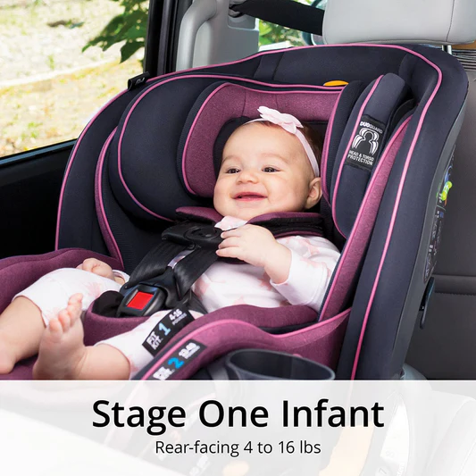 Chicco Fit4 Adapt 4-in-1 All-In-One Convertible Car Seat - Element