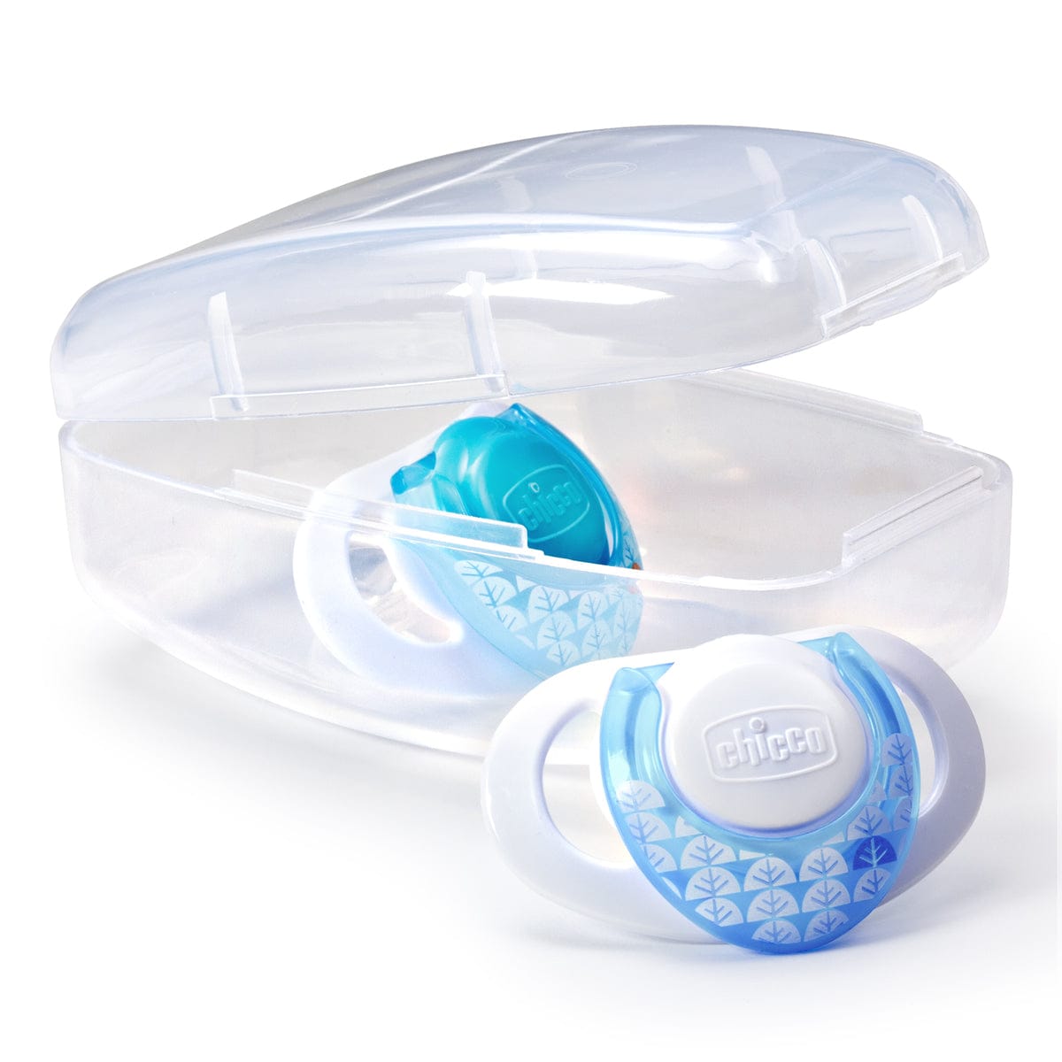 Chicco Hard Shield Orthodontic Pacifiers - Blue - 0M+ - 00005720000070