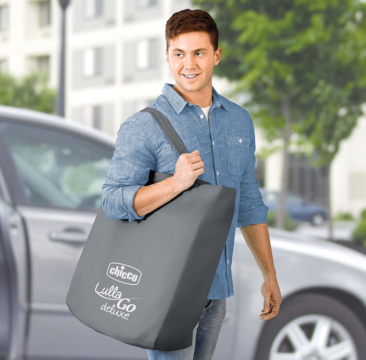 Chicco Lullago Deluxe Portable Bassinet - Taupe - 00079772100070