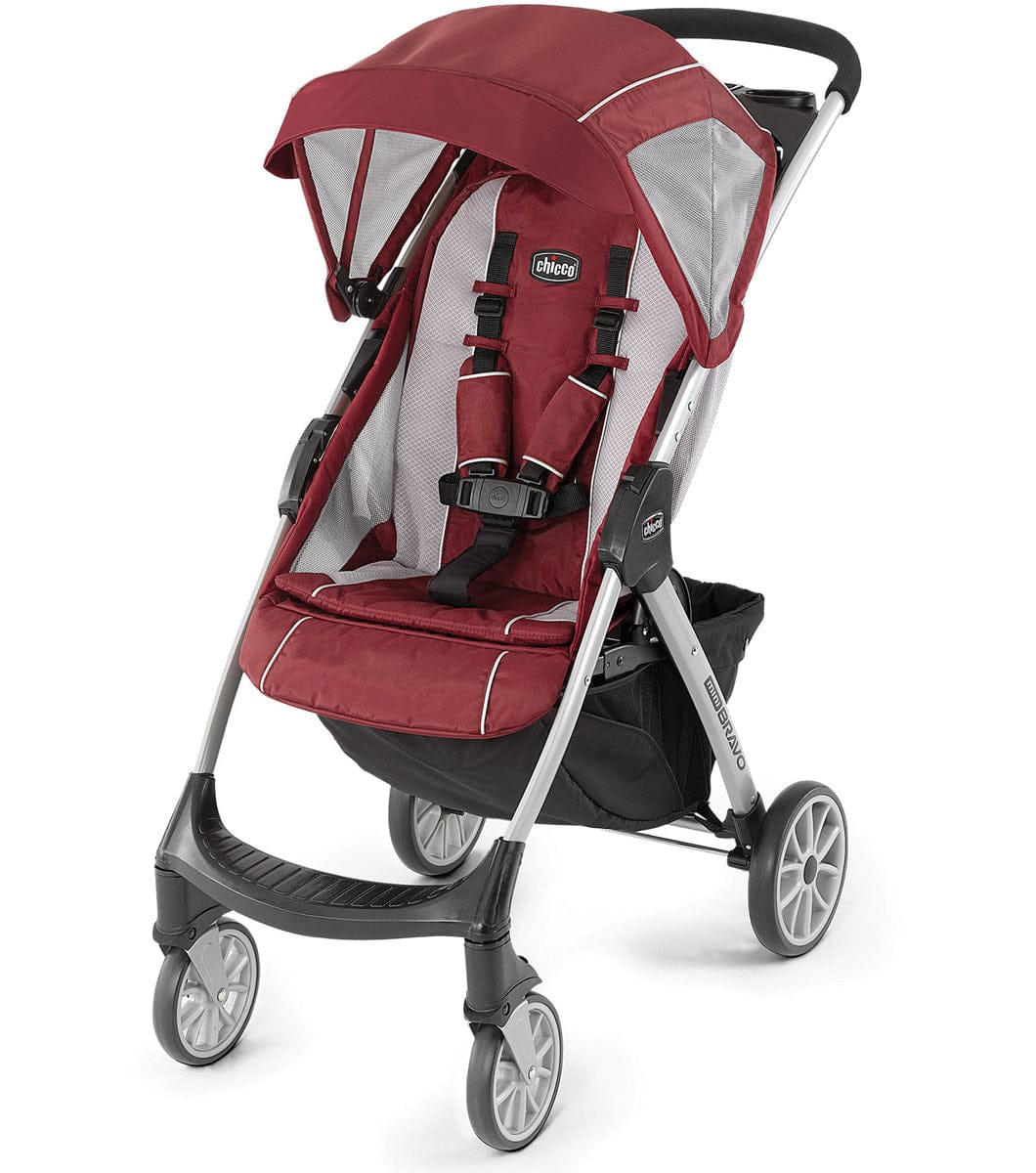 Chicco Mini Bravo Compact Stroller - Chili - 05079663350070